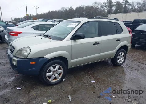 2007 Hyundai Tucson Gls из США, поврежденный, VIN KM8JM12B97U547618
